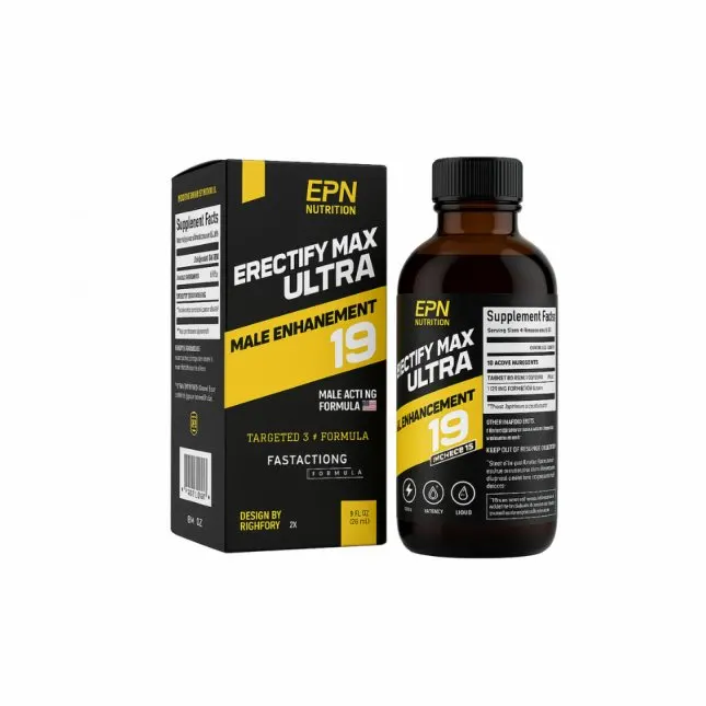 Erectify Max Ultra — صورة من العلبة