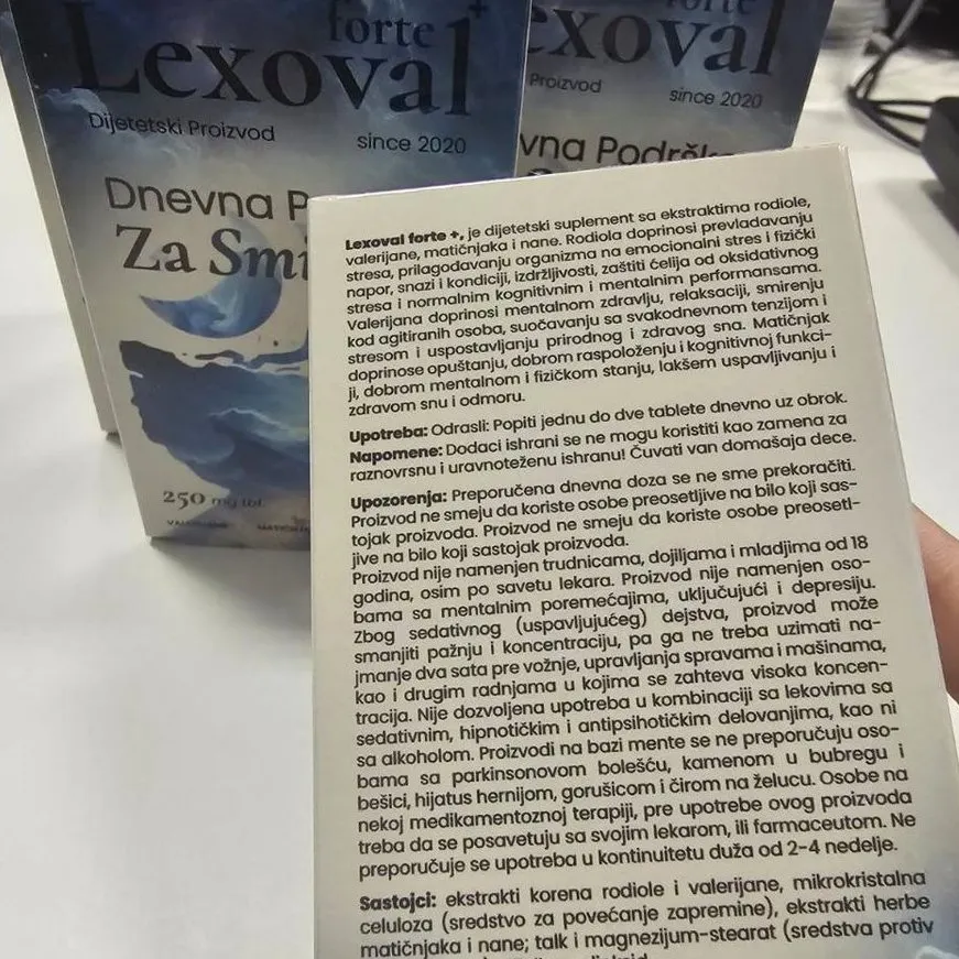 Lexoval forte+ — fotografija pakovanja 2