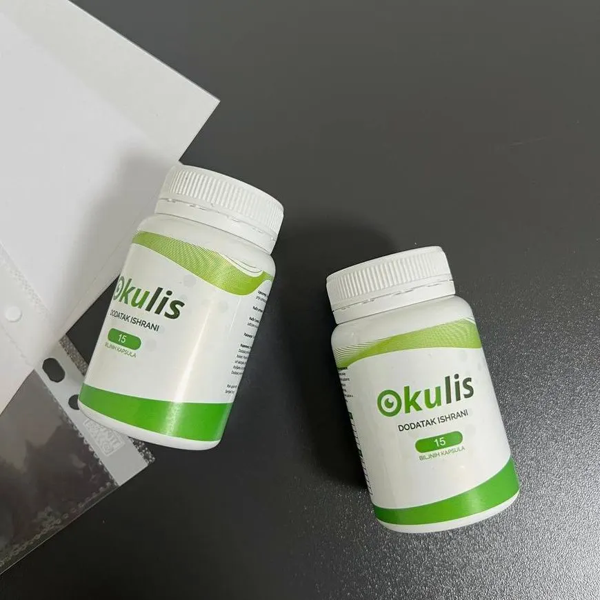 Okulis — fotografija pakovanja