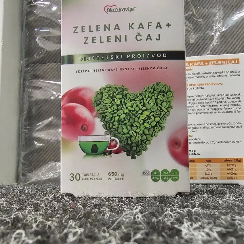Zelena Kafa + Zeleni Čaj — fotografija pakovanja 3